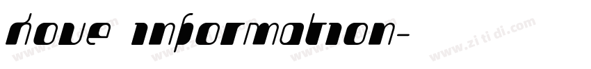 KONE Information字体转换